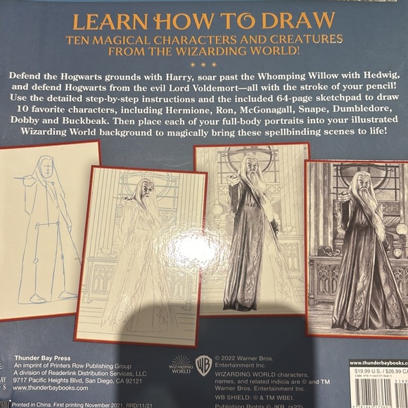 How to Draw - Harry Potter Book with Sketchpad - Picture 7 of 7